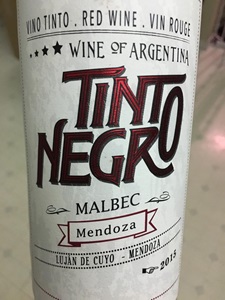 Tinto Negro Tinto Negro Malbec 2015